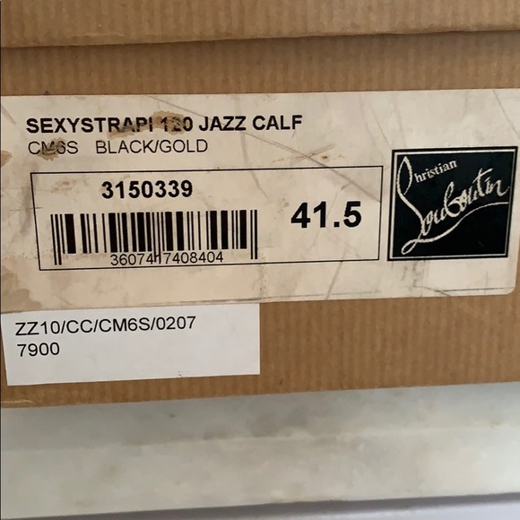 Christian Louboutin stiletto sandals - Picture 6 of 6